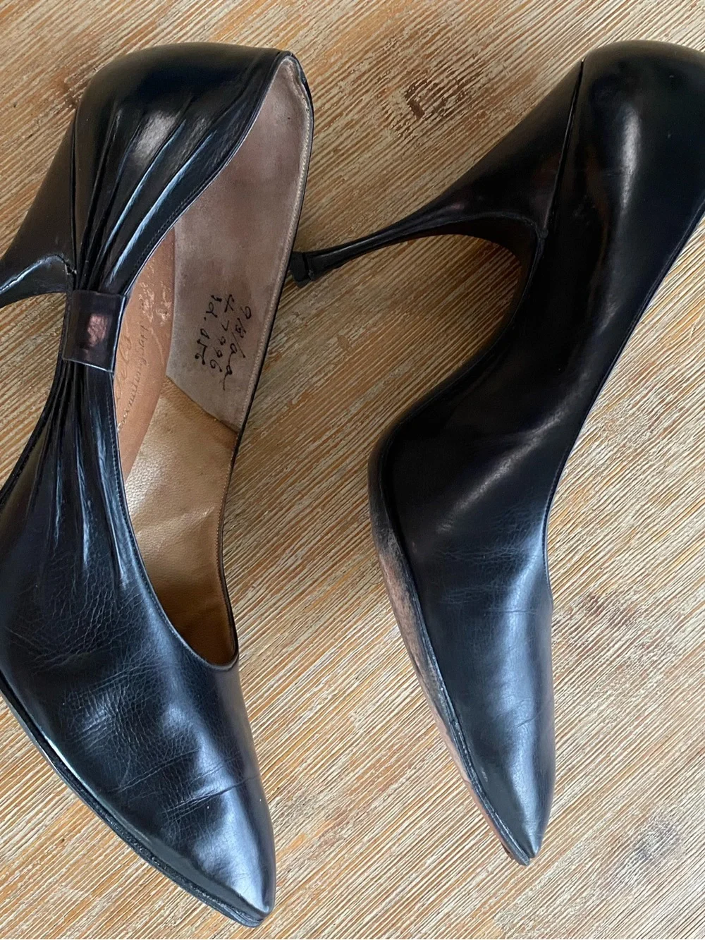 MANDEL’S Fascinating Slippers Skyscrapers New York Vintage Stiletto